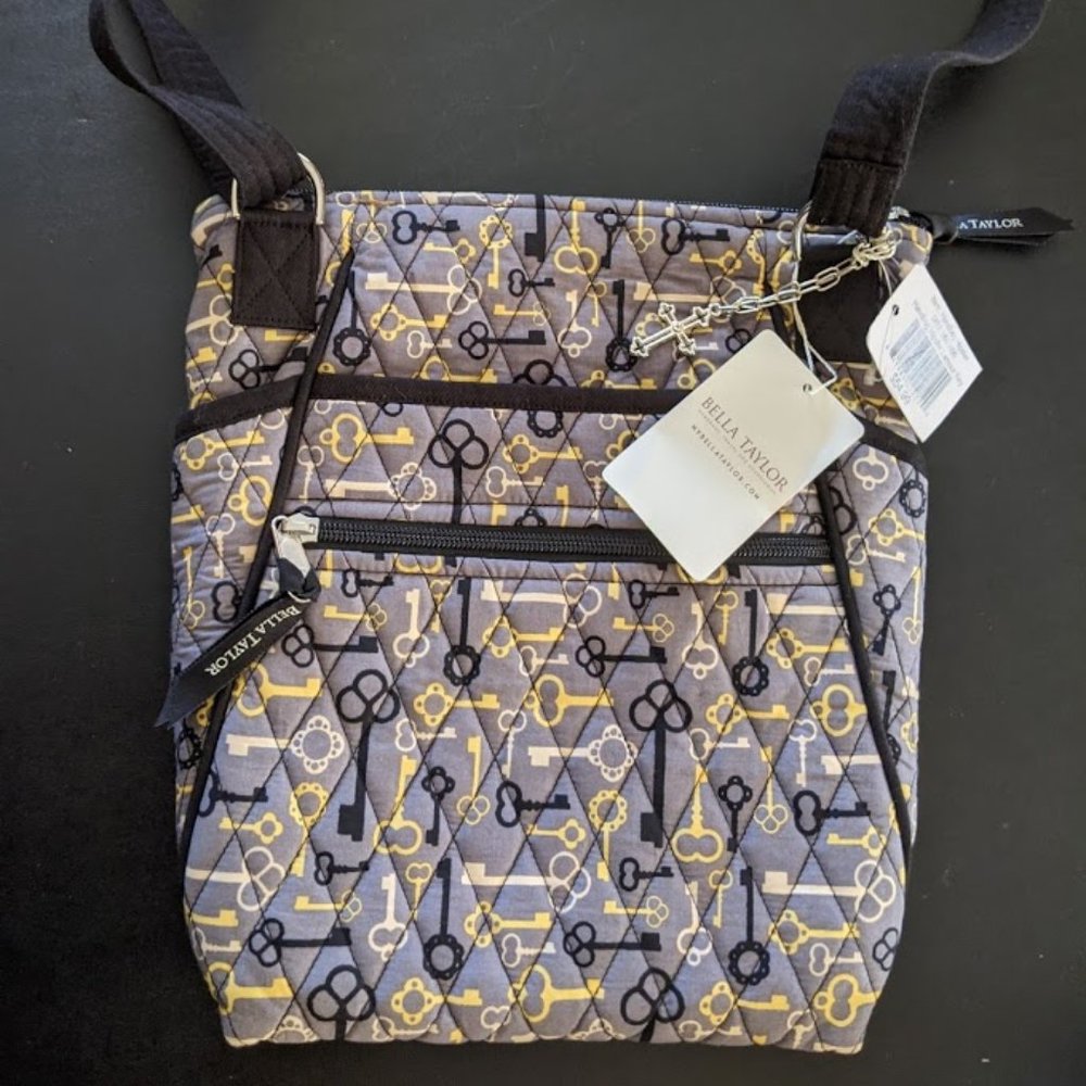Quilted Fabric Type Crossbody